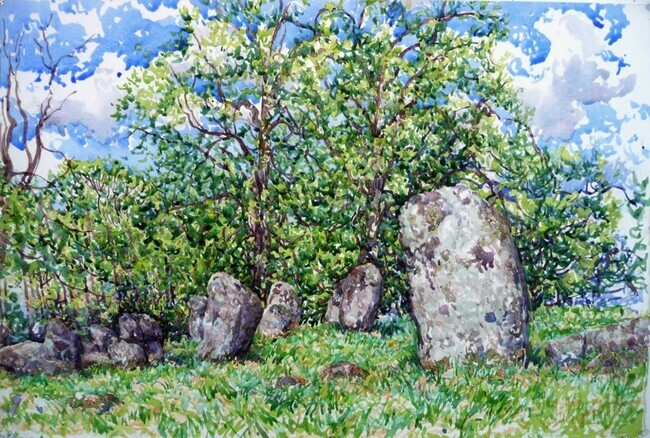 Croftmoraig Standing Stones Perthshire scotland